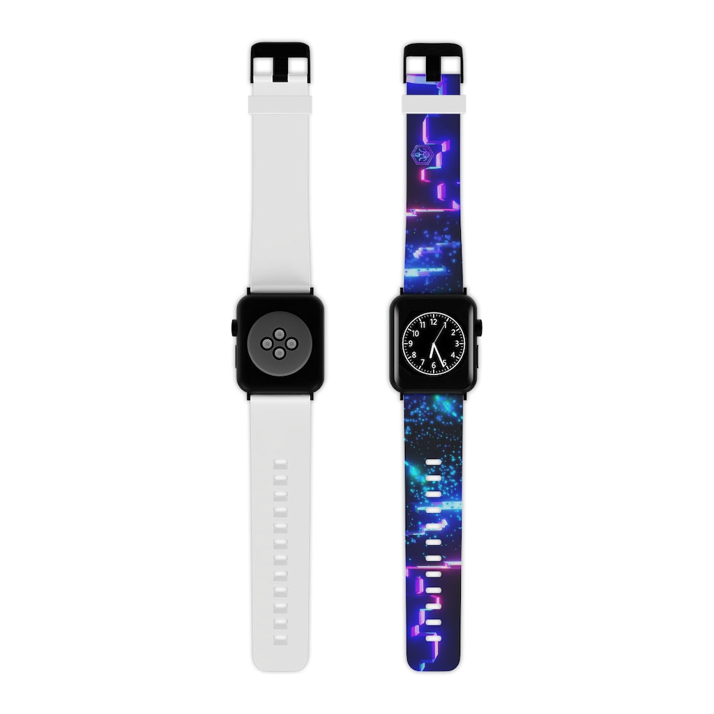 Constant L. Burts - Chicago Skyline Apple Watch Band - Who R We Collective