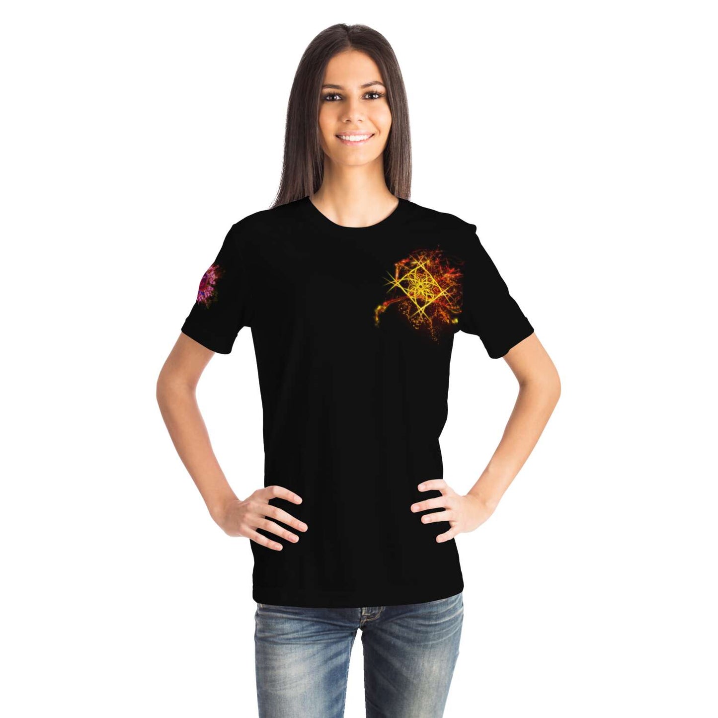Taiga-Zoku (Prototype Line) "Amber Icon Rising" Shirt - Who R We Collective