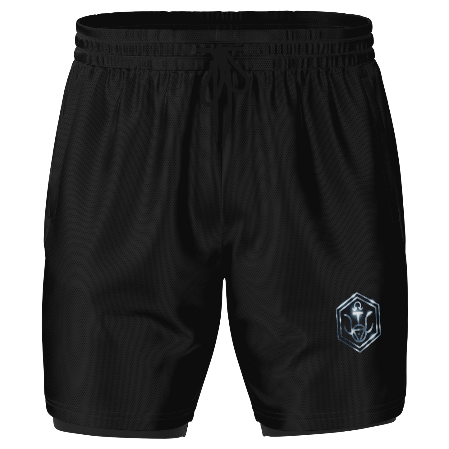 WRWC Signature Black ~ 2022 Dual-Layer Shorts - Who R We Collective