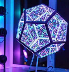 Dodecahedron Infinity Lamp