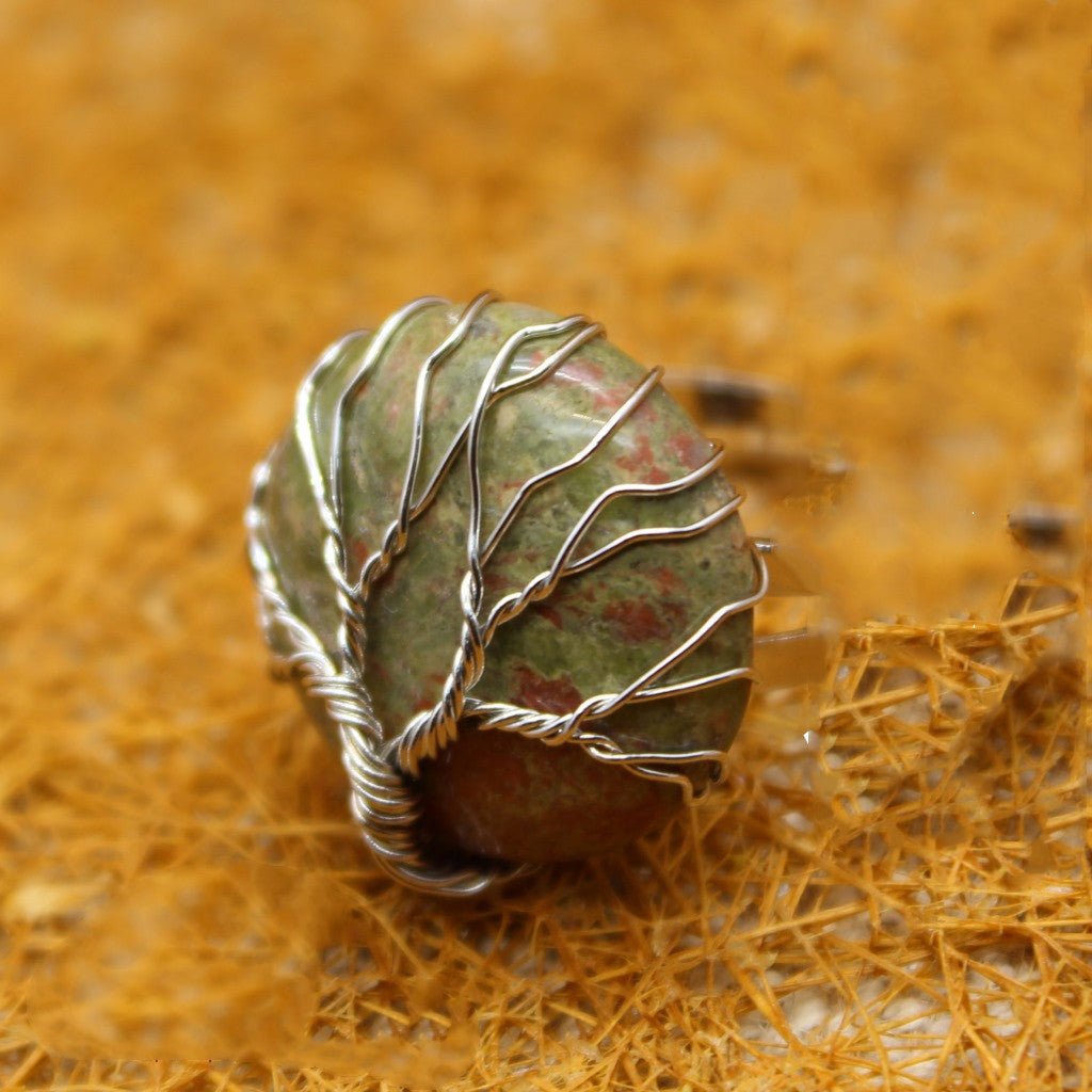 Tree of Life Adjustable Ring