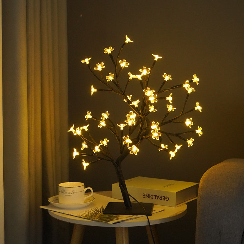 Fiber Optic Flowering Tree