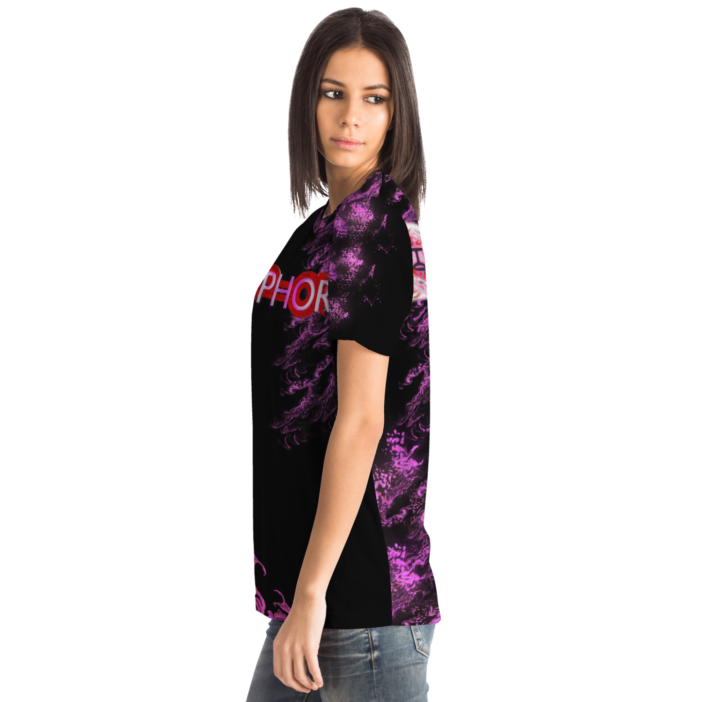 Euphoric ~ Strawberry T-Shirt Hoodie (Prototype) - Who R We Collective
