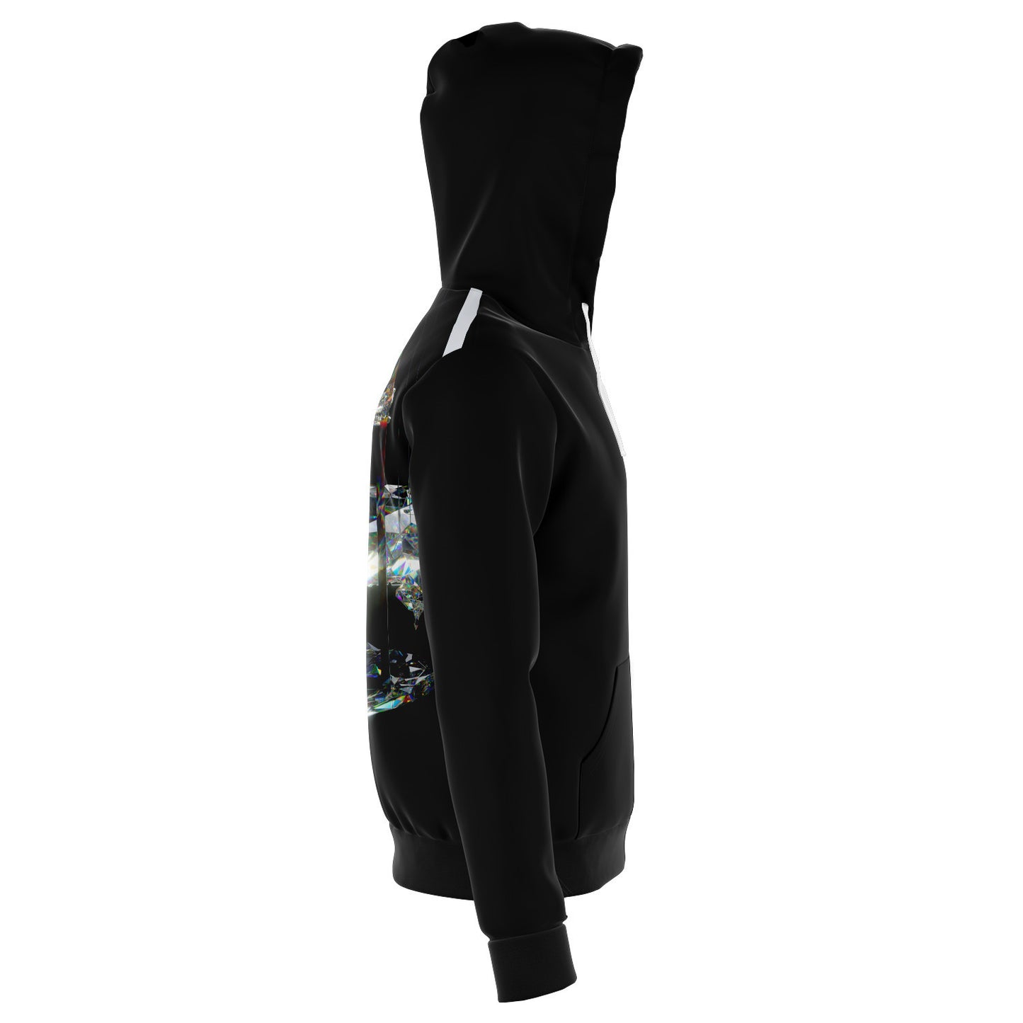 BURNED DRAGON ZIP-UP (7838) - Who R We Collective