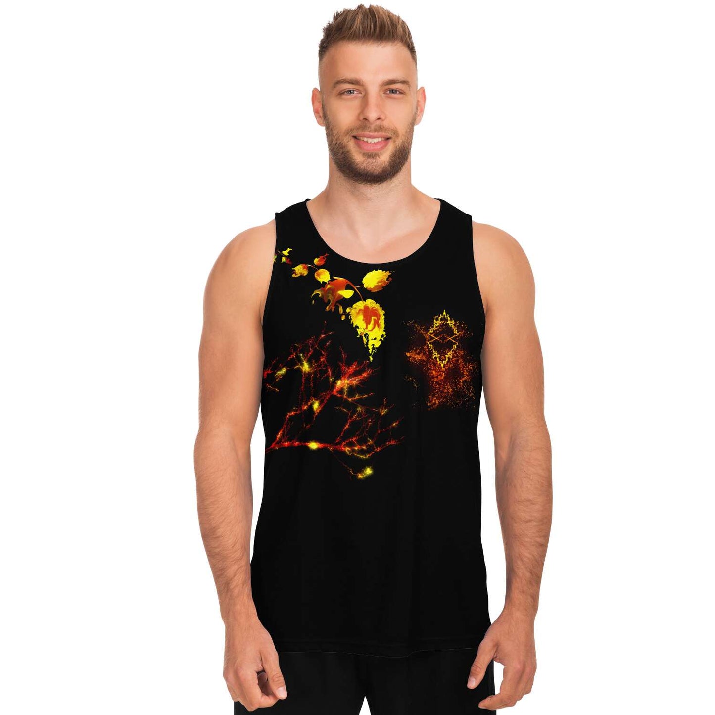 Taiga-Zoku (Prototype Line) "Amber Forest Echoes" Tanktop - Who R We Collective