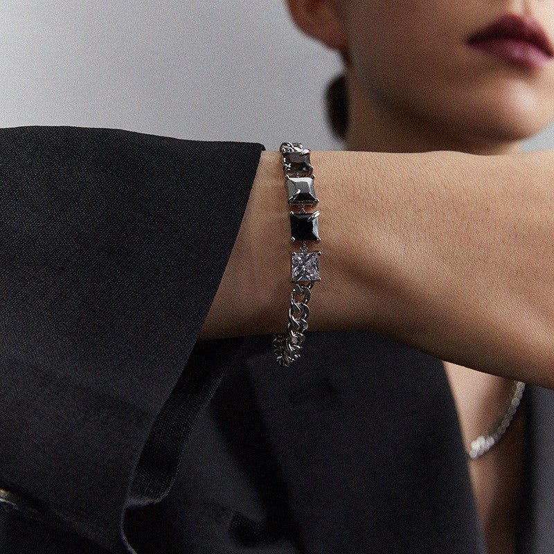 モノクローム シークエンス ディメンション チェーン ブレスレット