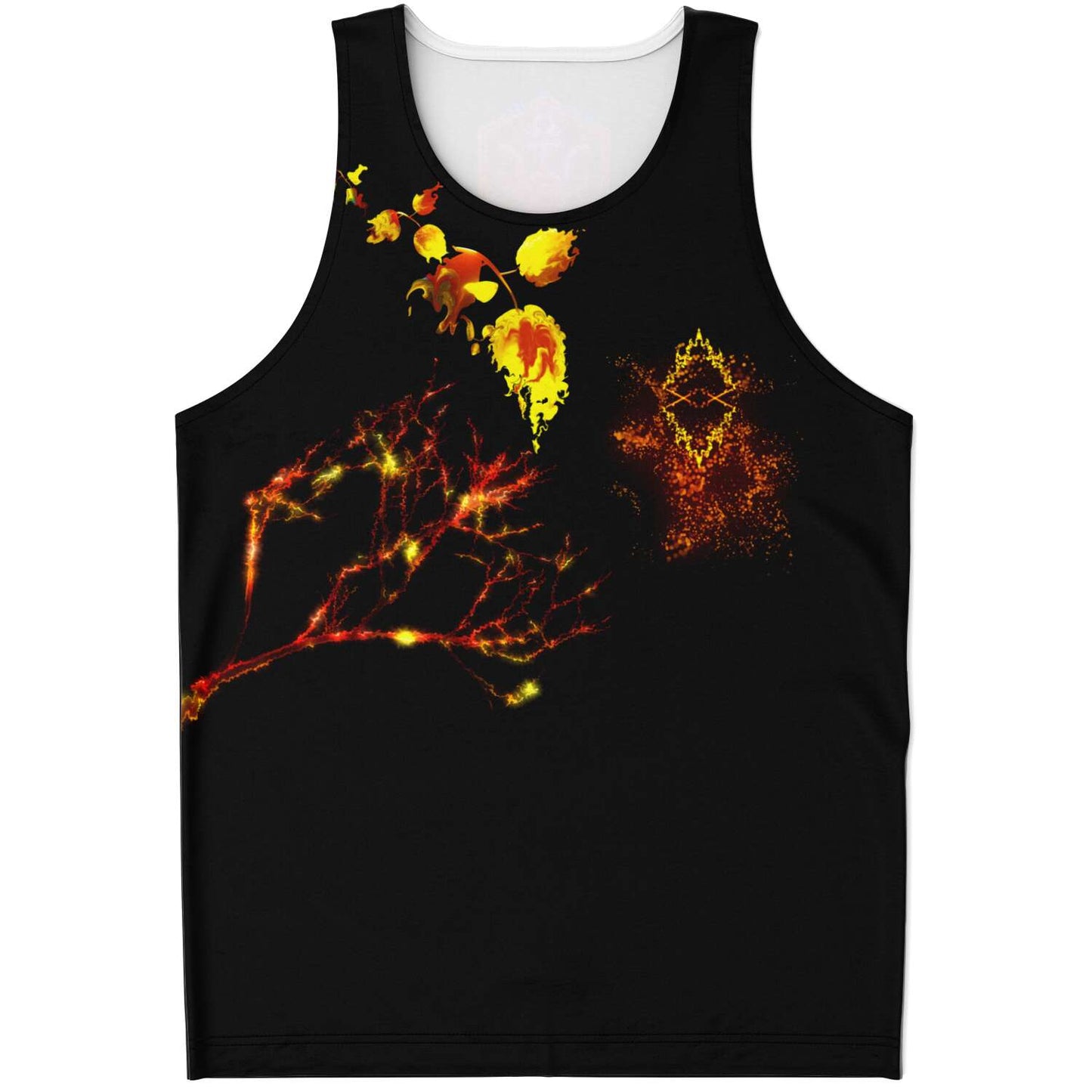 Taiga-Zoku (Prototype Line) "Amber Forest Echoes" Tanktop - Who R We Collective