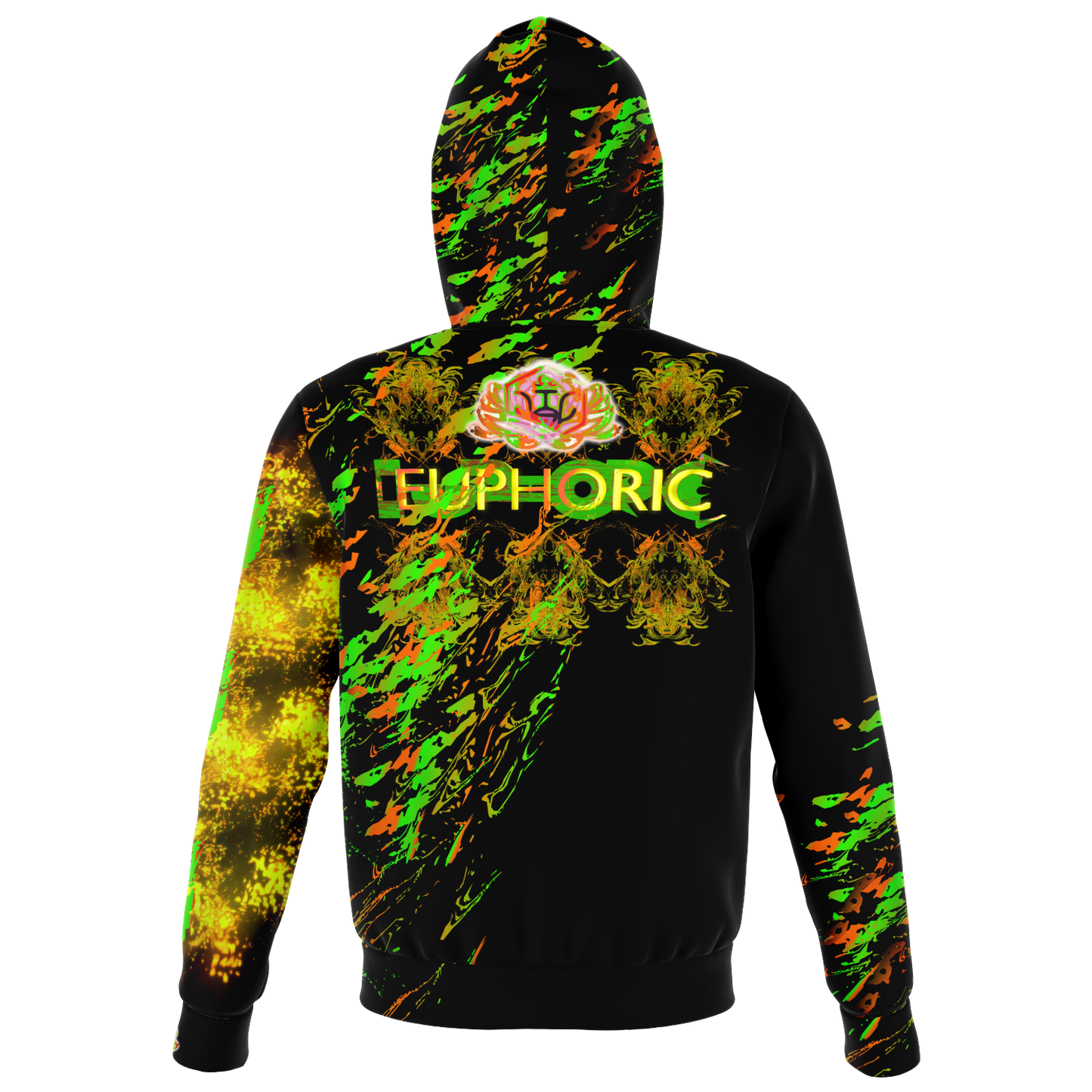 Euphoric ~ Platinum Pineapple Open Zip Hoodie (Prototype) - Who R We Collective
