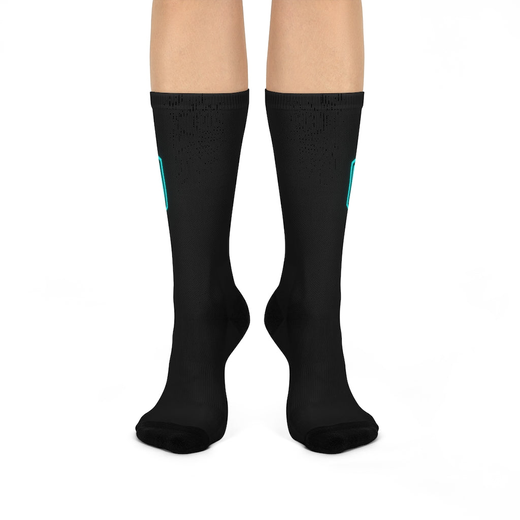 WRWC Everyday Glow Aura ~ 2022 Mid-Calf Socks - Who R We Collective