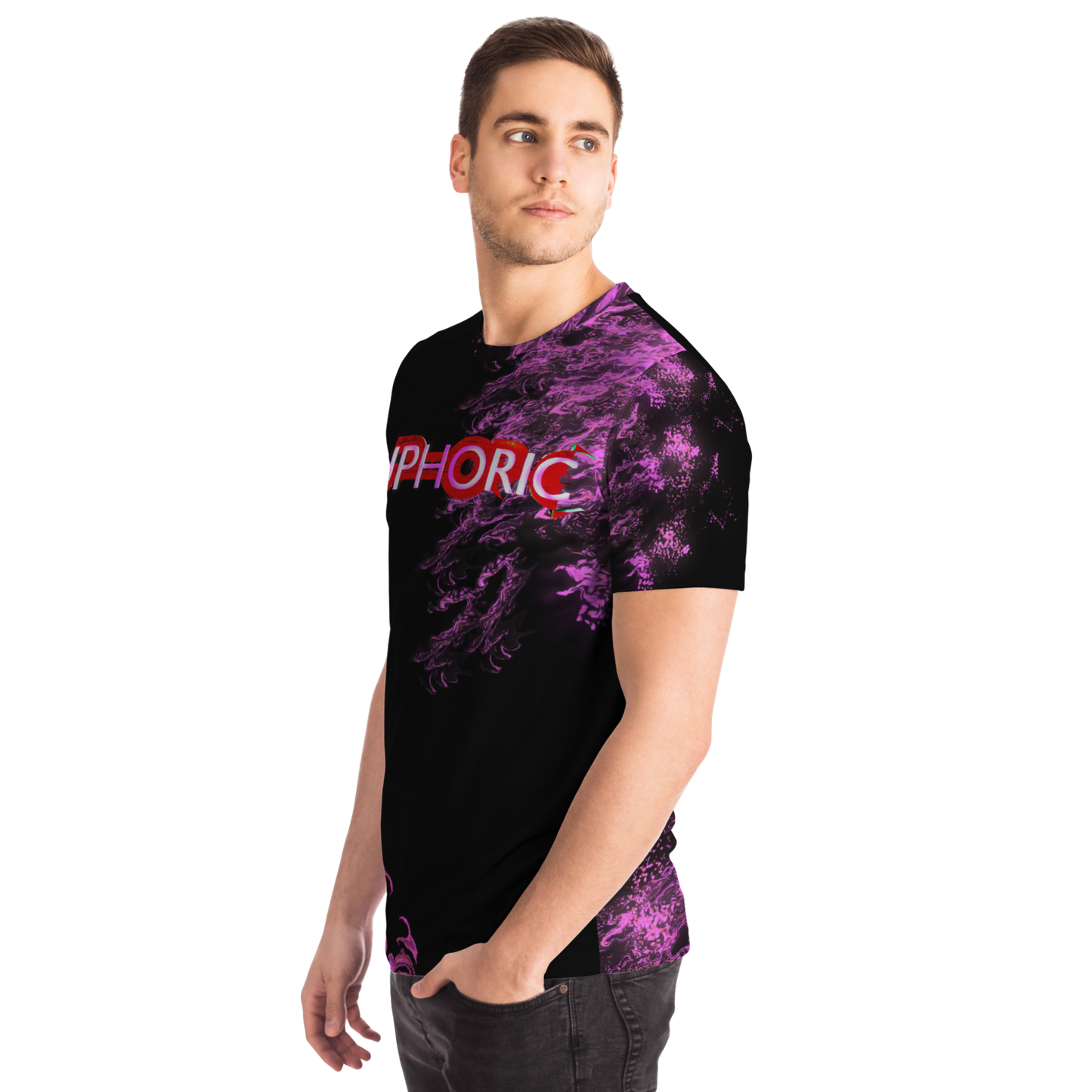 Euphoric ~ Strawberry T-Shirt Hoodie (Prototype) - Who R We Collective