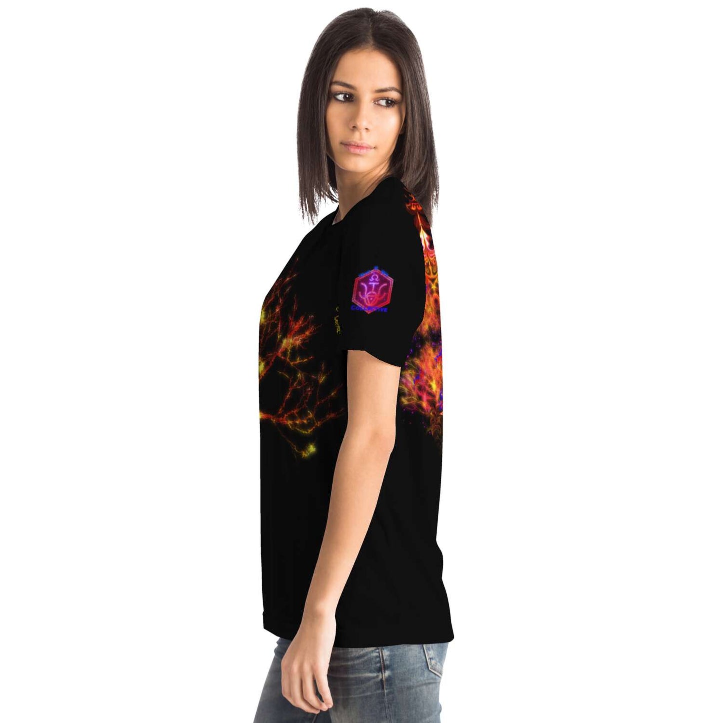 Taiga-Zoku (Prototype Line) "Amber Forest Midnight" T Shirt - Who R We Collective