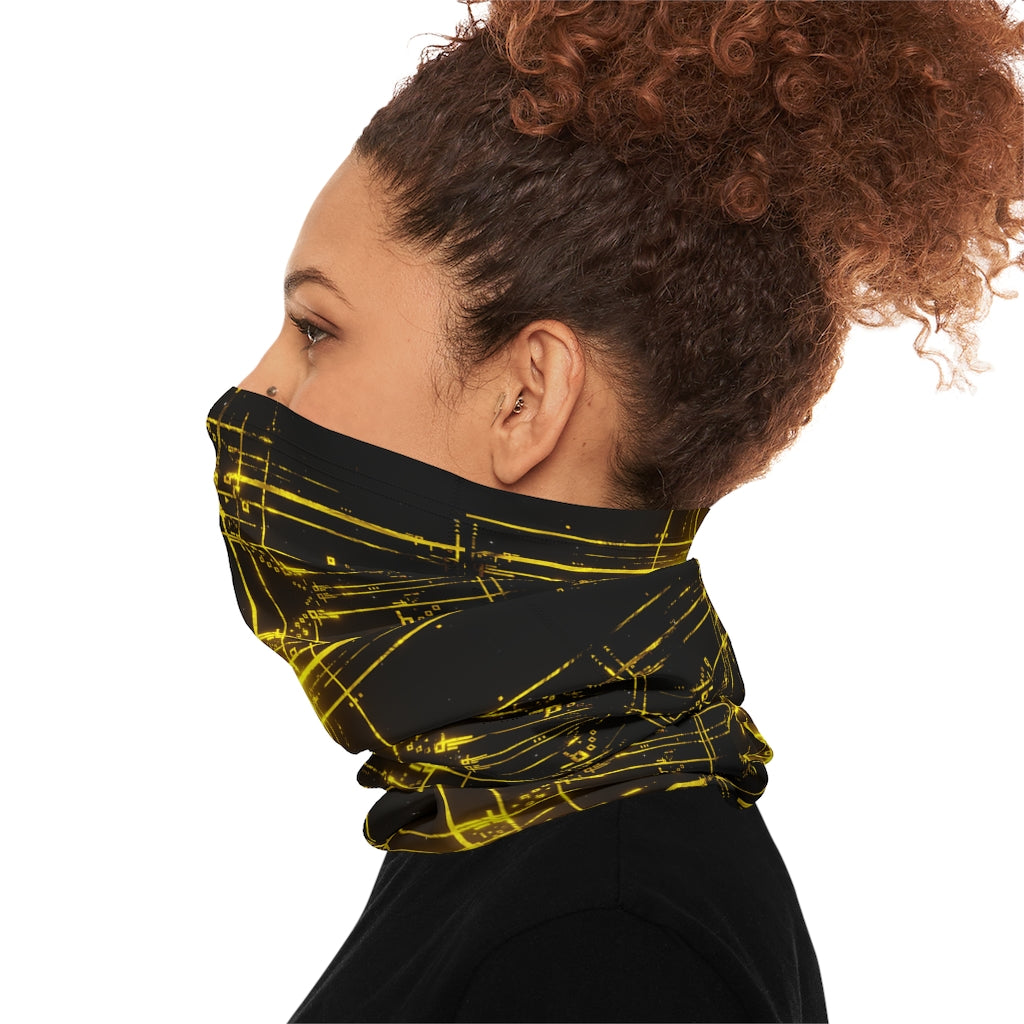 timenotspace Golden Oculus Facemask - Who R We Collective