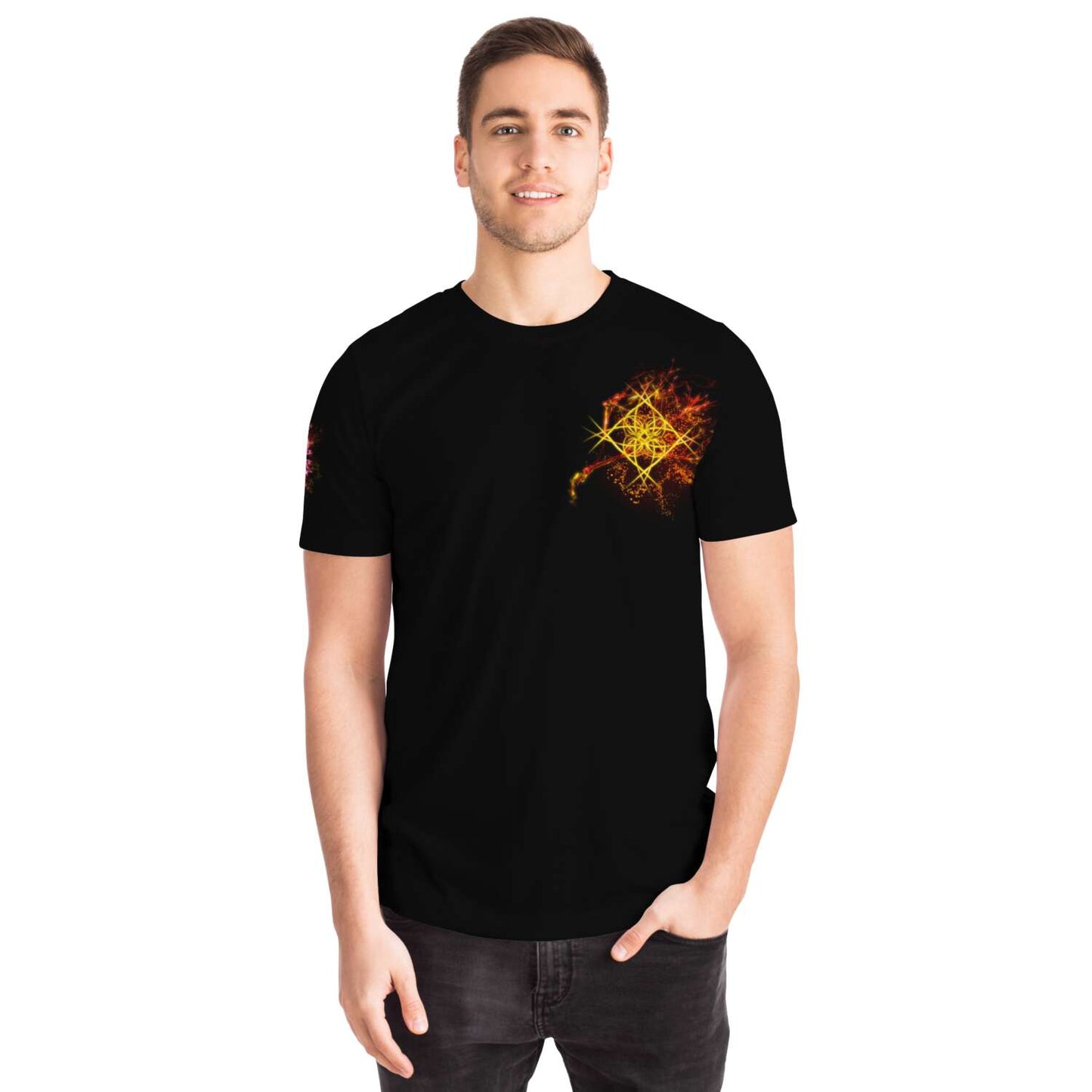 Taiga-Zoku (Prototype Line) "Amber Icon Rising" Shirt - Who R We Collective