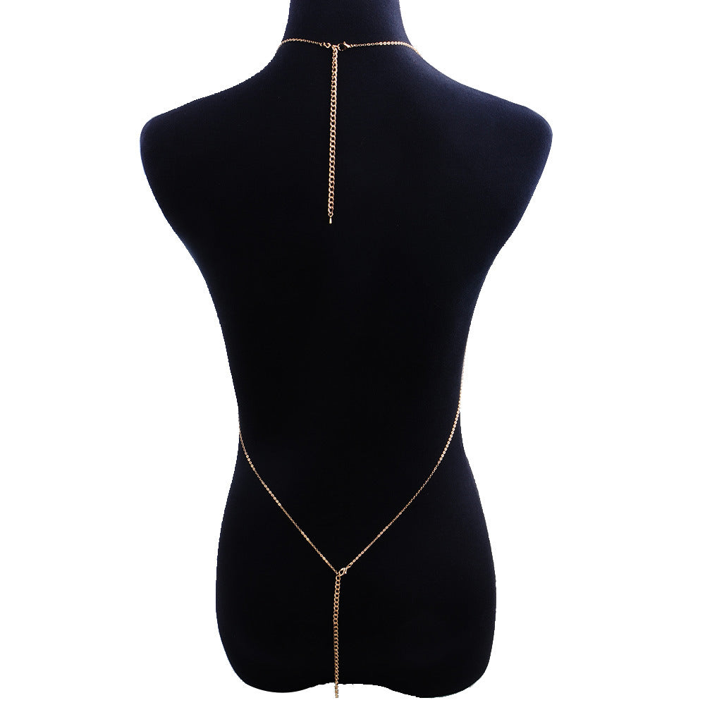 Draped In Gold Body Chain