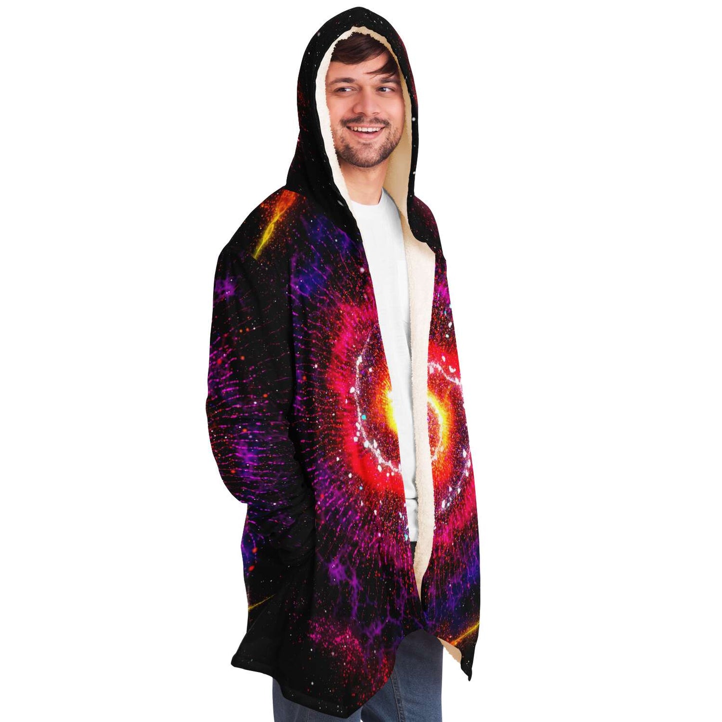 Inferno Vortex Sherpa Hoodie - Who R We Collective