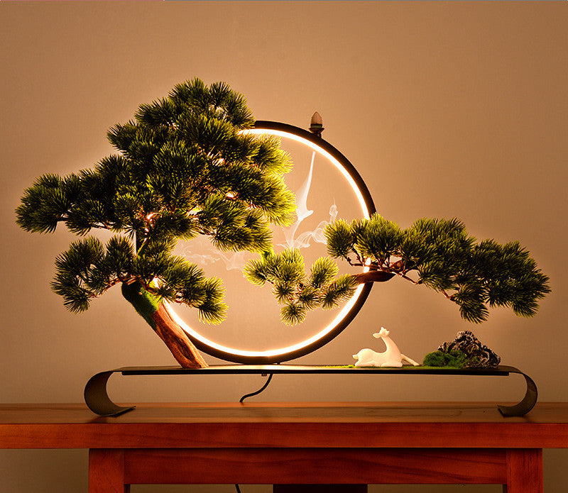 Bonsai Microscape Lamp
