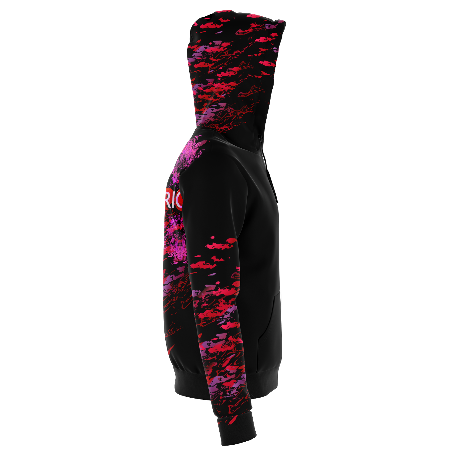 Euphoric ~ Strawberry Zip-Up Hoodie (Prototype) - Who R We Collective