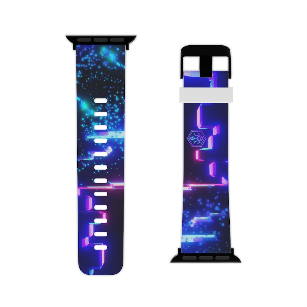 Constant L. Burts - Chicago Skyline Apple Watch Band - Who R We Collective