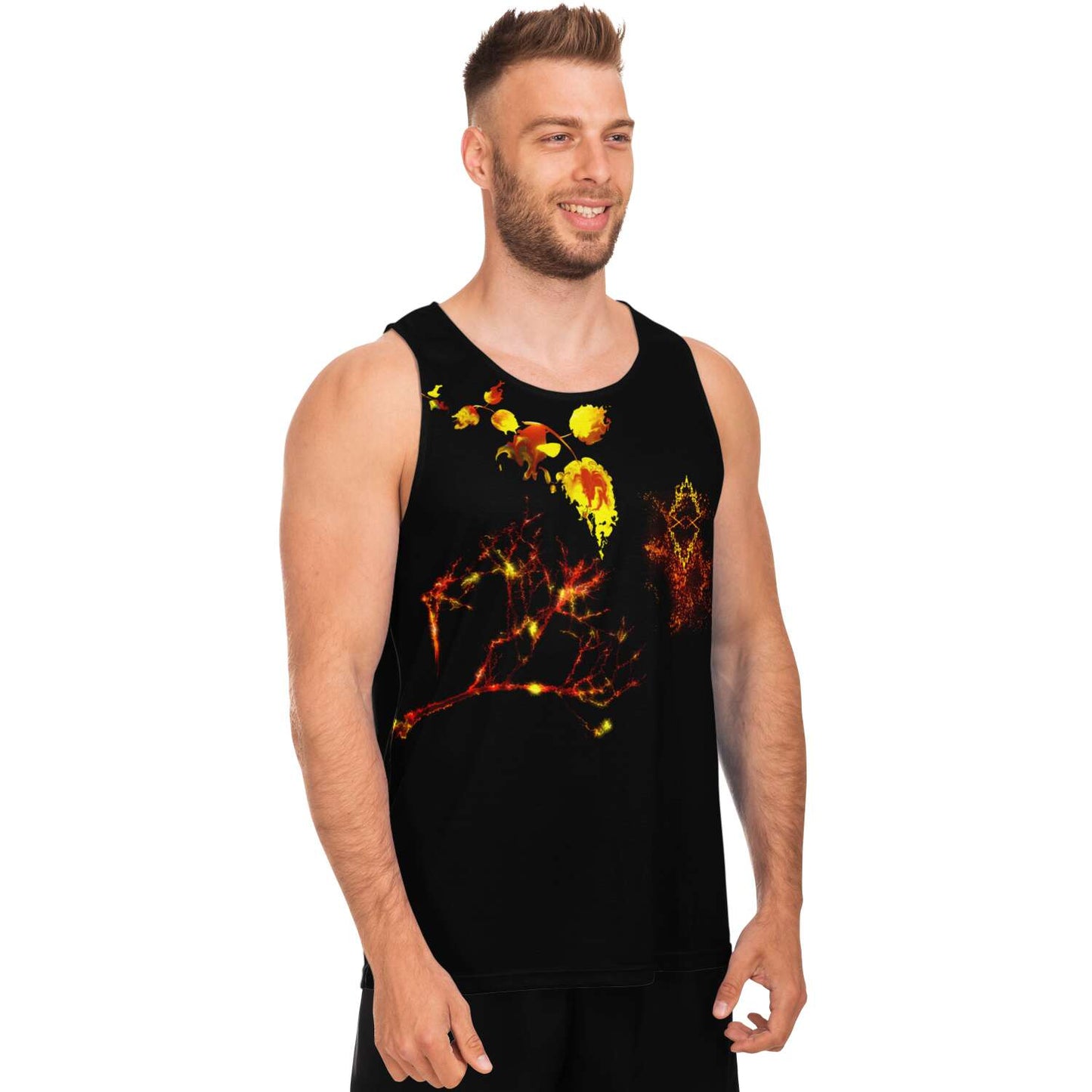Taiga-Zoku (Prototype Line) "Amber Forest Echoes" Tanktop - Who R We Collective