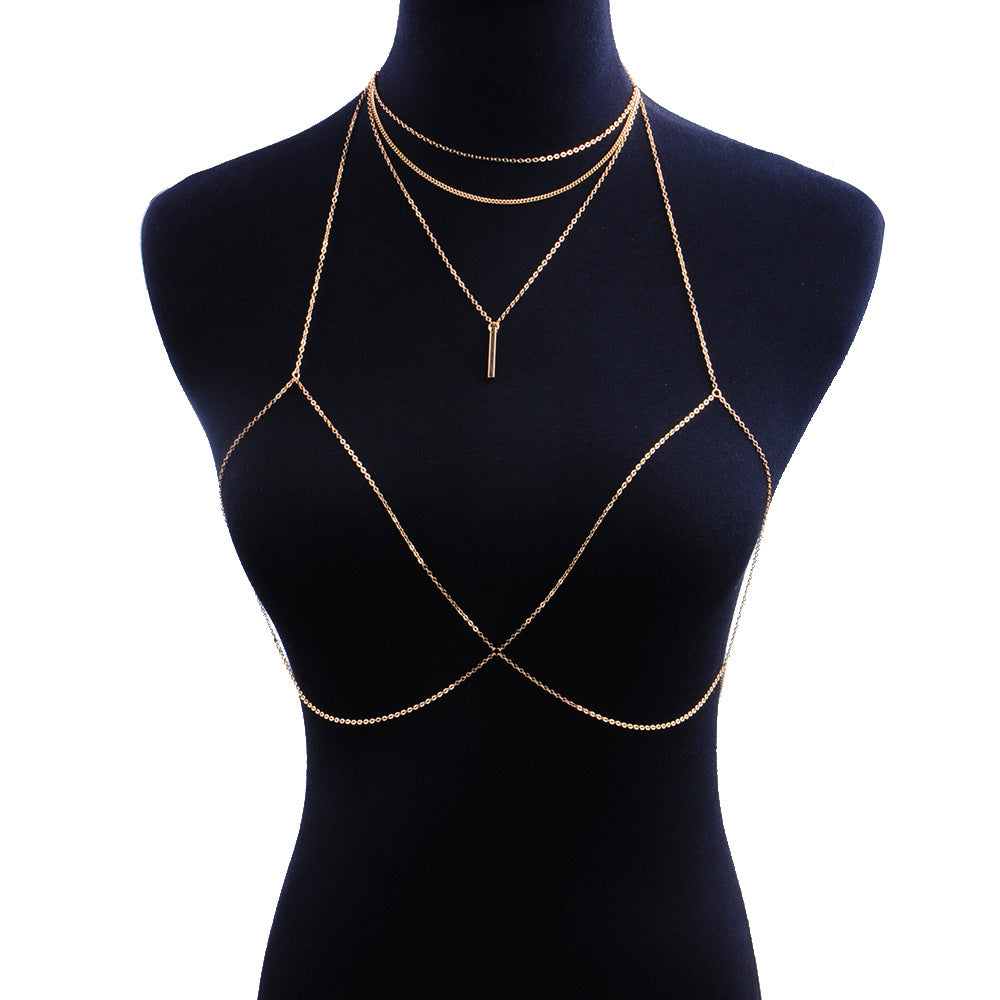 Draped In Gold Body Chain