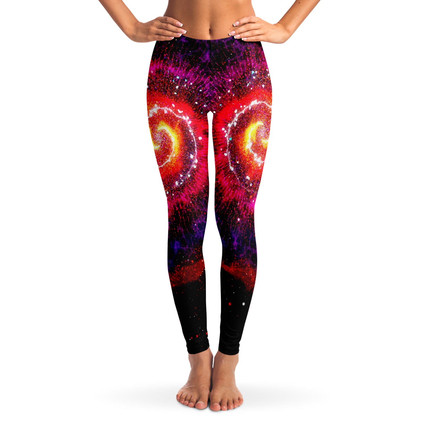 Inferno Vortex Classic Leggings - Who R We Collective