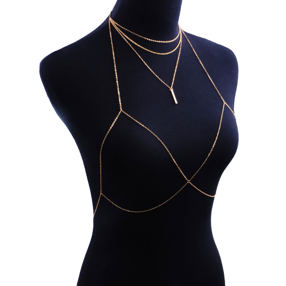 Draped In Gold Body Chain