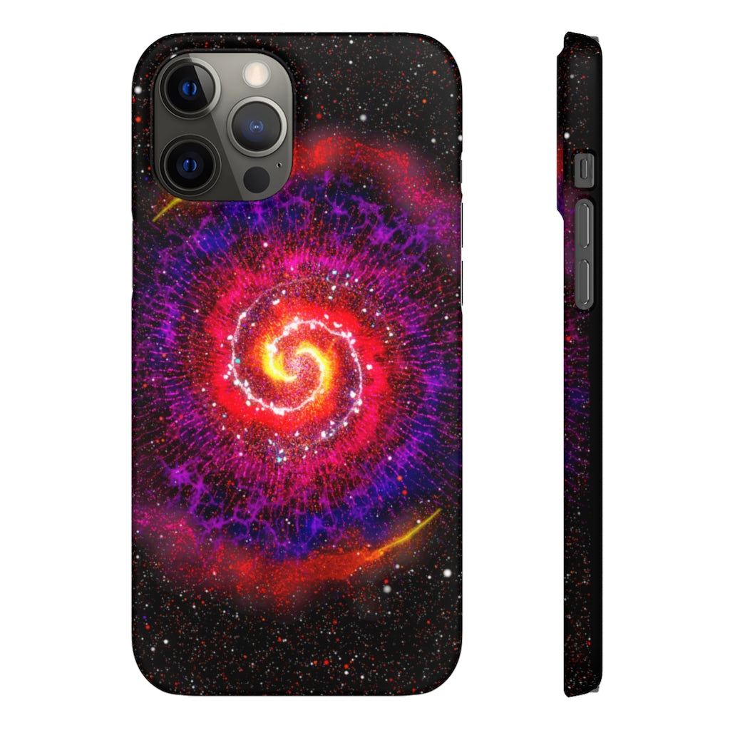 Inferno Vortex Slim Phone Case - Who R We Collective