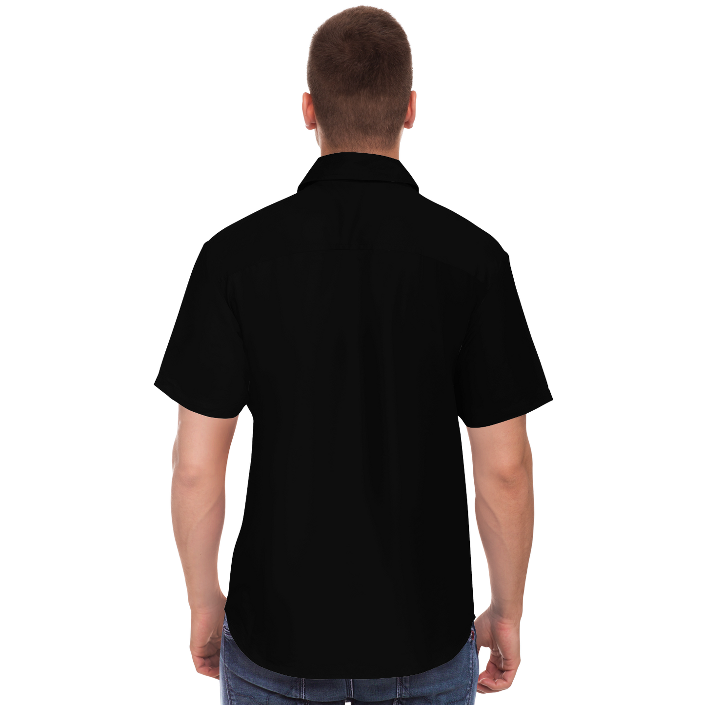 WRWC Signature Black ~ 2022 Short-Sleeve Button-Down - Who R We Collective