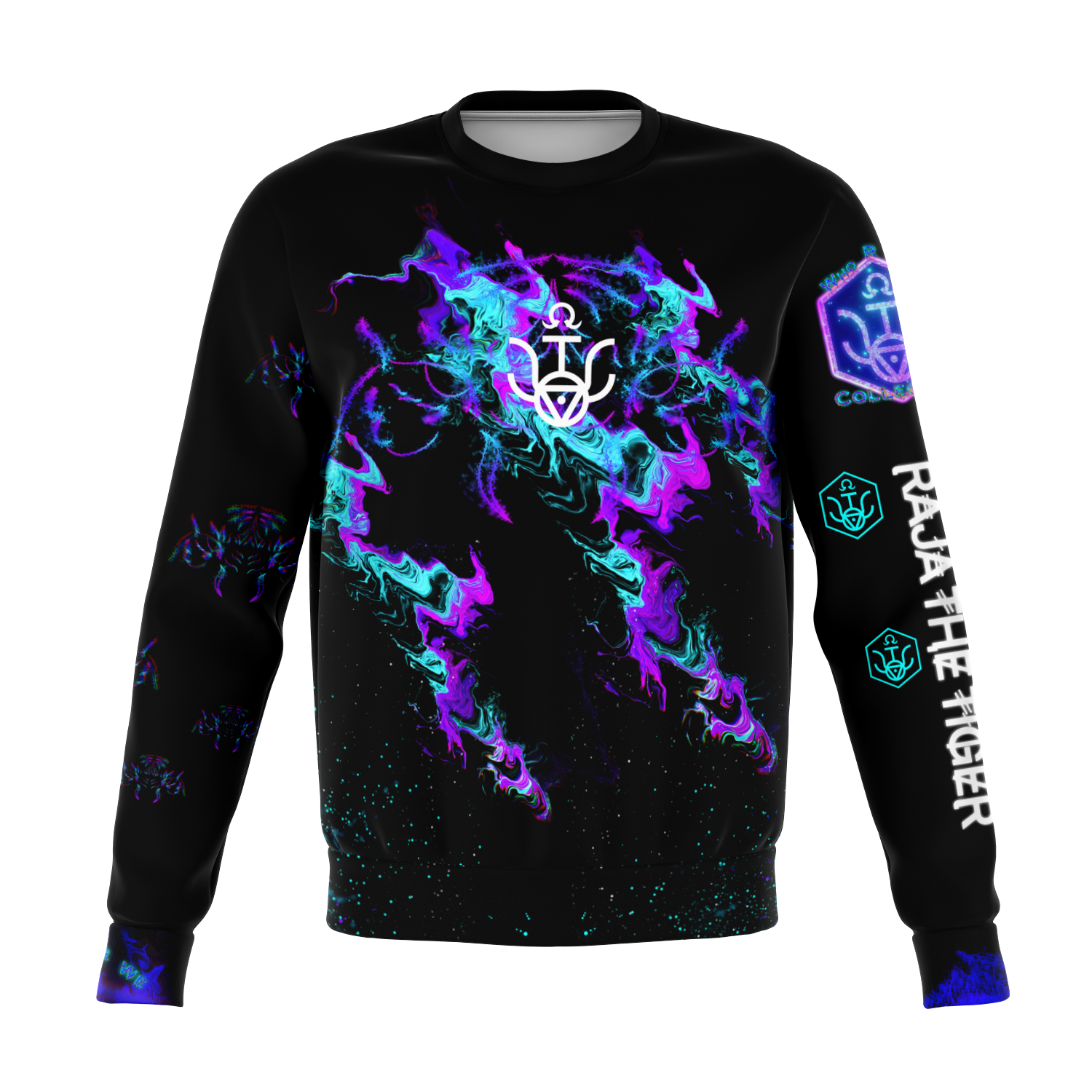 Raja The Tiger: Taiga-zoku Sweatshirt (Alpha) - Who R We Collective