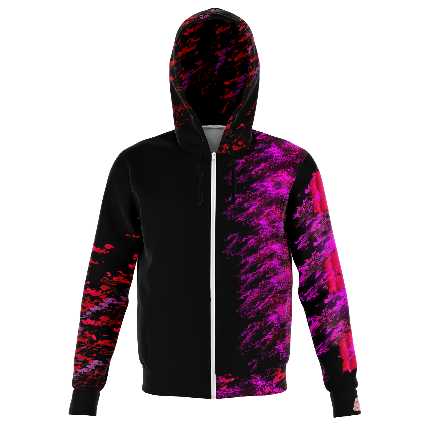 Euphoric ~ Strawberry Zip-Up Hoodie (Prototype) - Who R We Collective