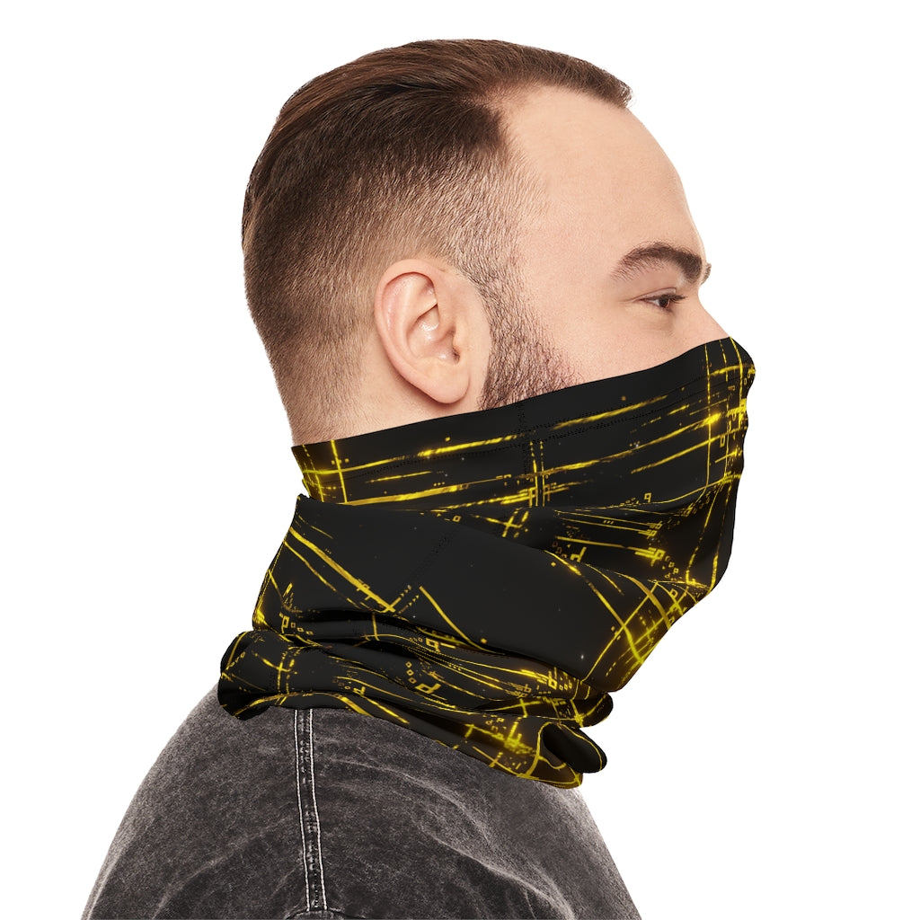 timenotspace Golden Oculus Facemask - Who R We Collective