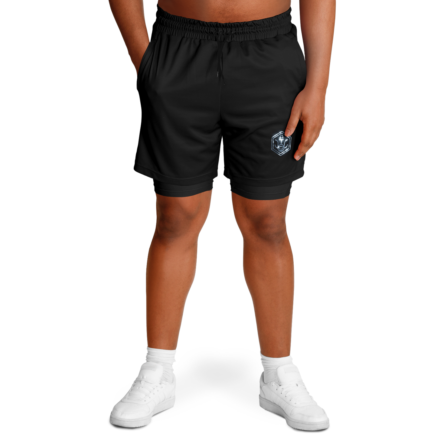 WRWC Signature Black ~ 2022 Dual-Layer Shorts - Who R We Collective