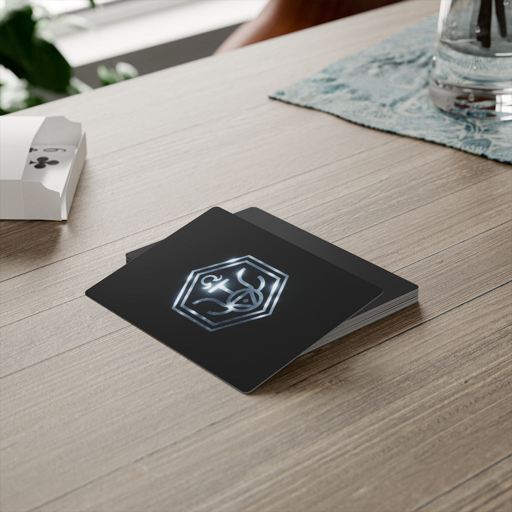 WRWC Signature Black ~ Classic Playing Cards - Who R We Collective
