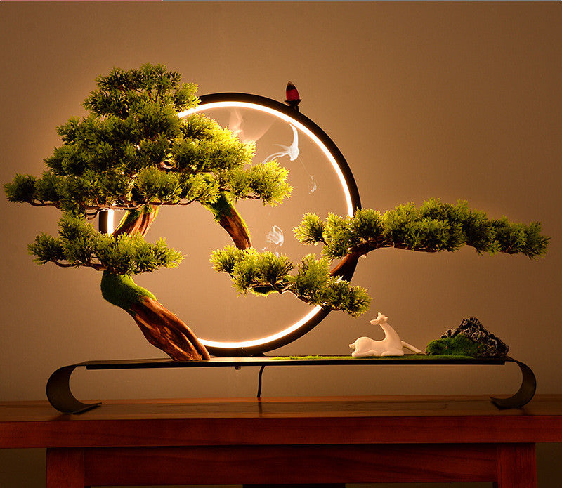 Bonsai Microscape Lamp