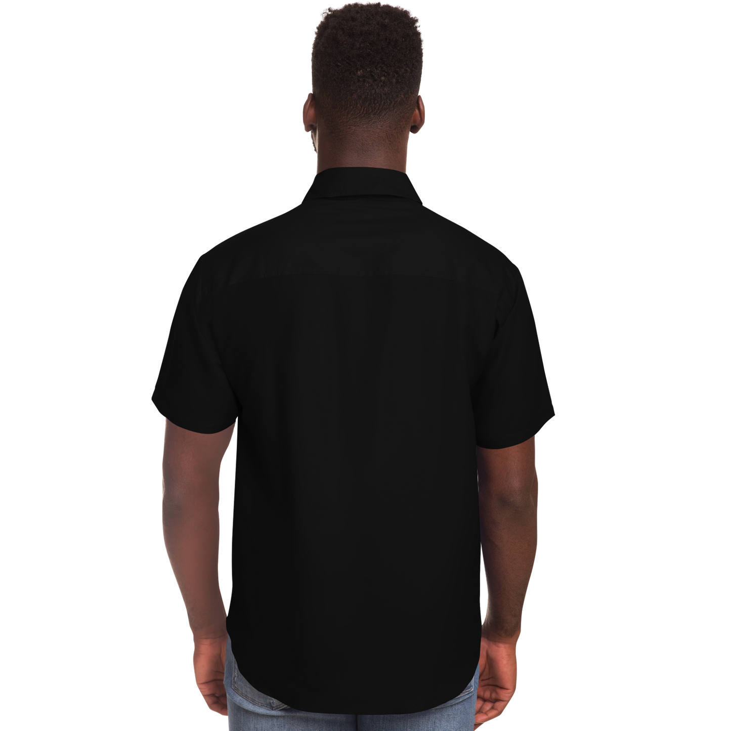 WRWC Signature Black ~ 2022 Short-Sleeve Button-Down - Who R We Collective
