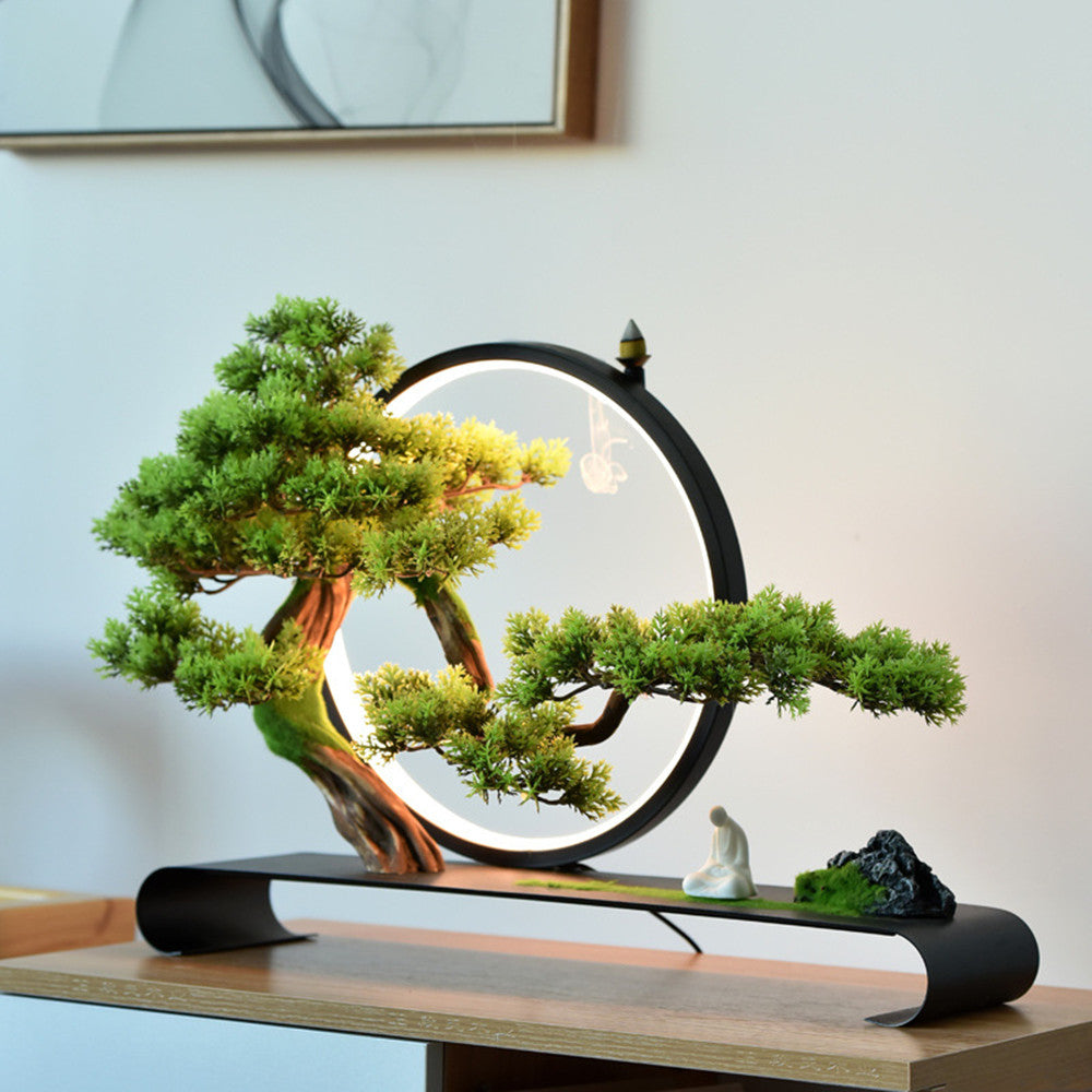 Bonsai Microscape Lamp