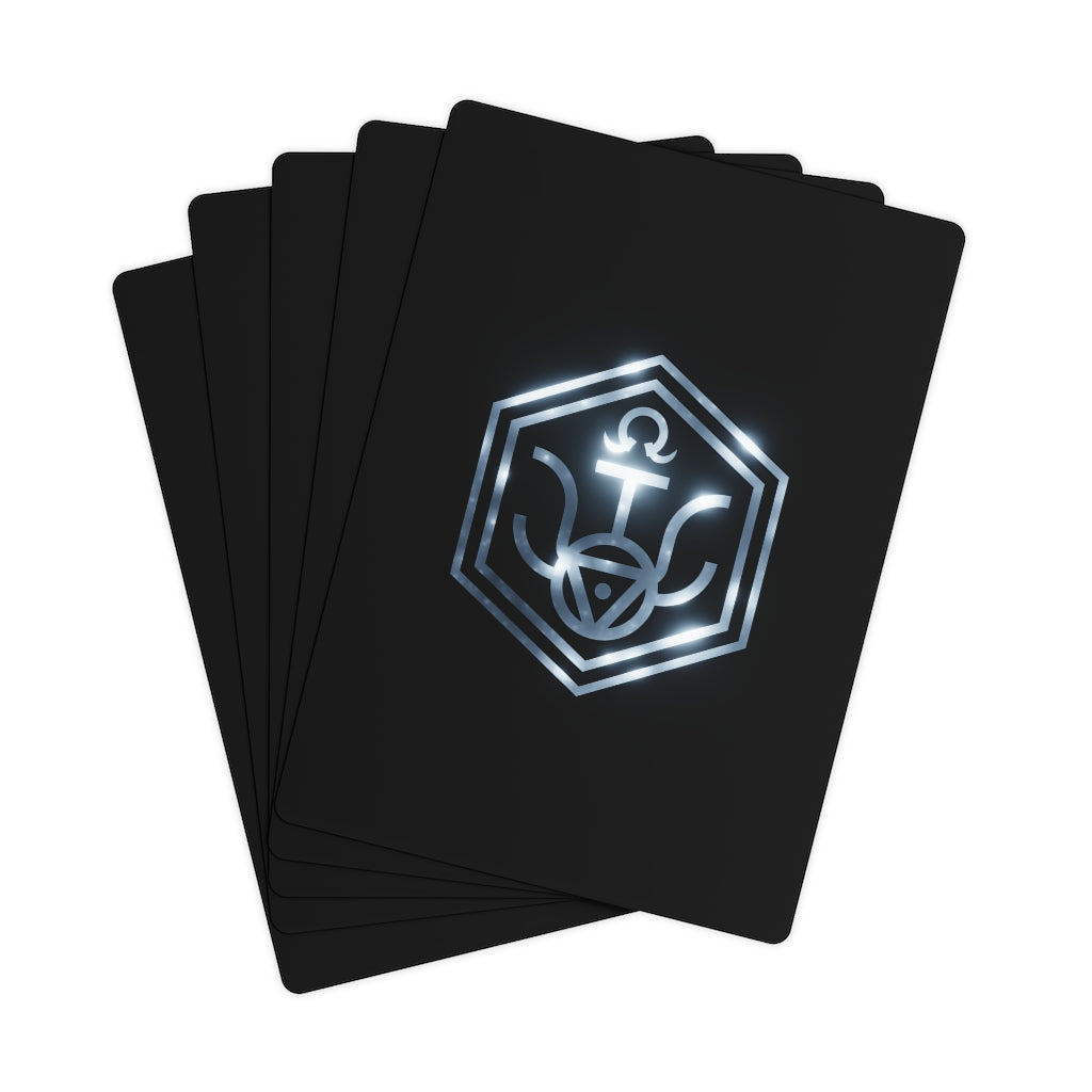 WRWC Signature Black ~ Classic Playing Cards - Who R We Collective