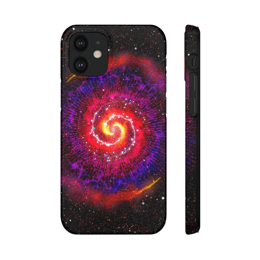 Inferno Vortex Slim Phone Case - Who R We Collective