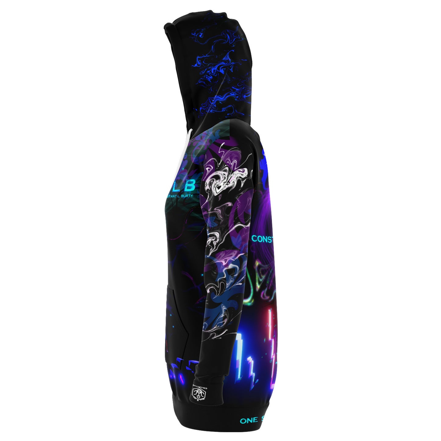 Constant L. Burts - Icon Longline Hoodie - Who R We Collective