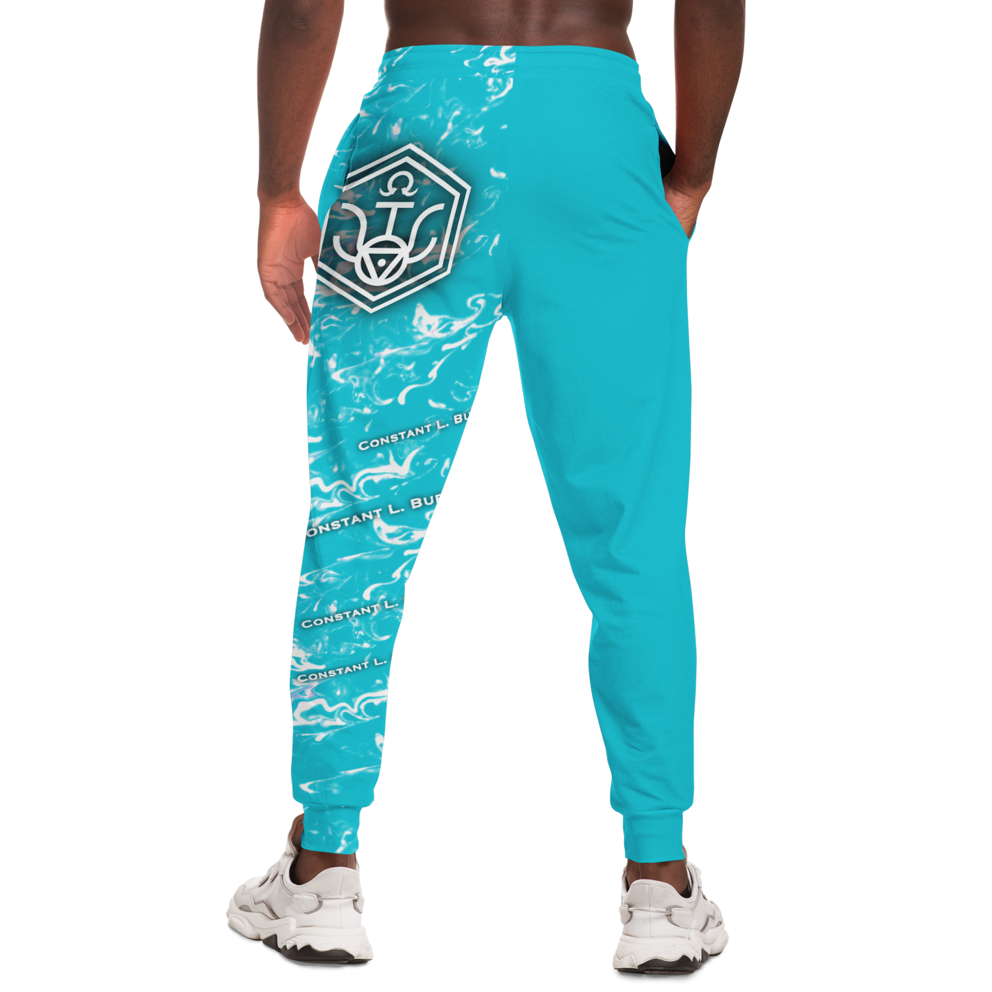Constant L. Burts - Ash Joggers (Sky Blue)
