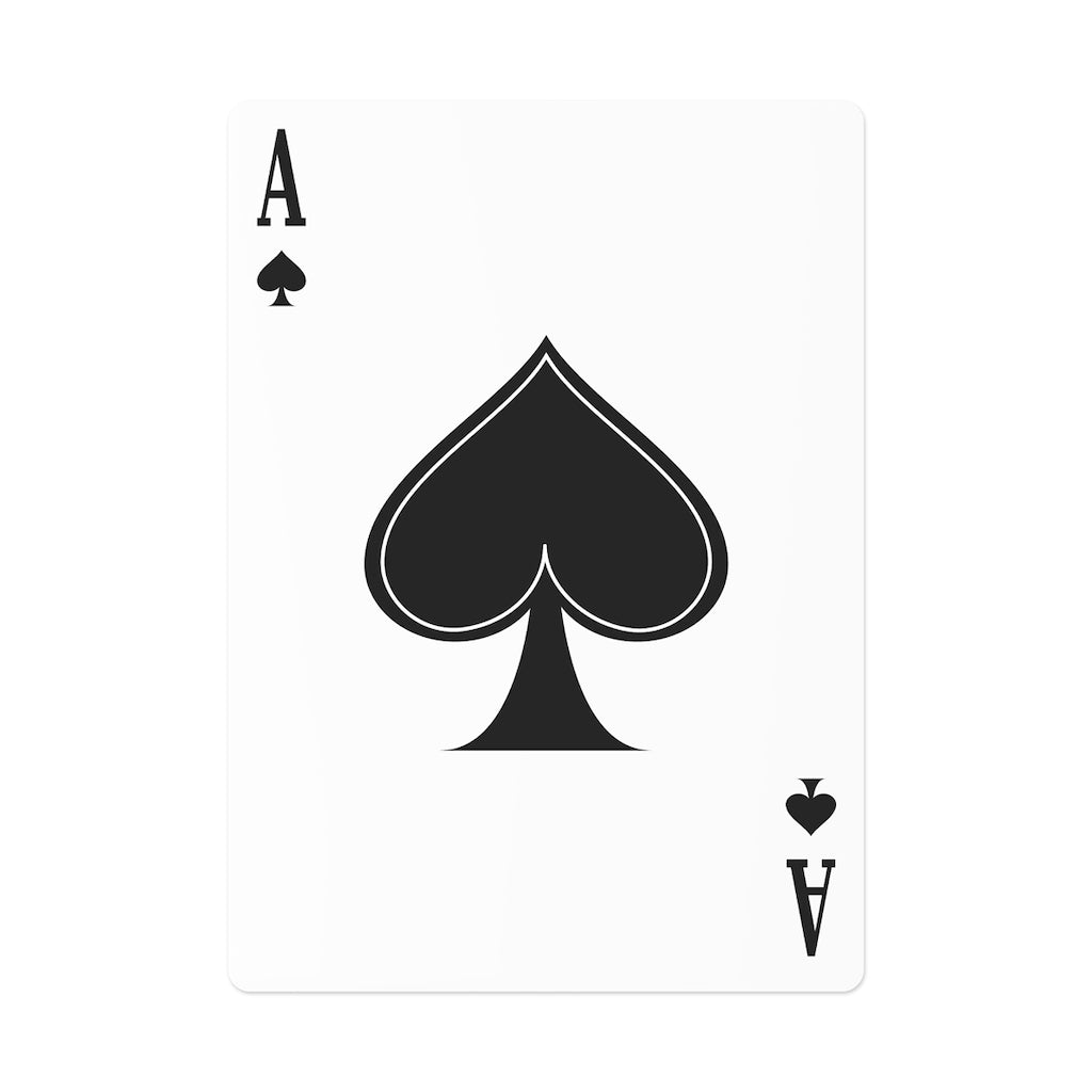 WRWC Signature Black ~ Classic Playing Cards - Who R We Collective