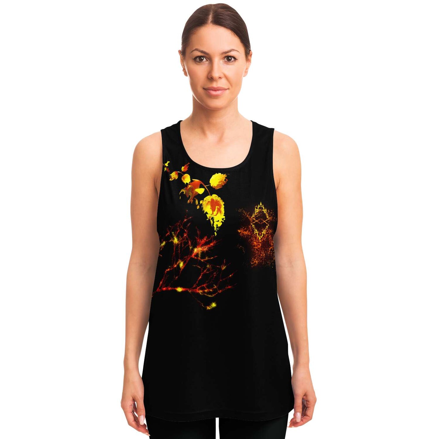 Taiga-Zoku (Prototype Line) "Amber Forest Echoes" Tanktop - Who R We Collective