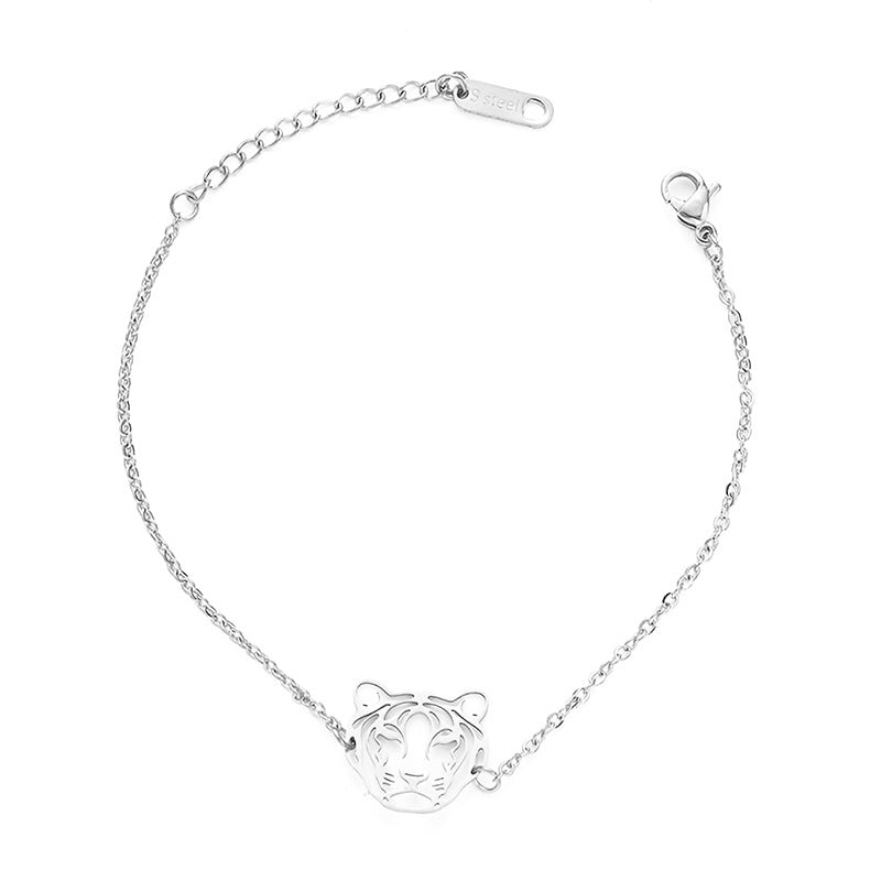 Stainless Tiger Pendant ~ Bracelet / Necklace