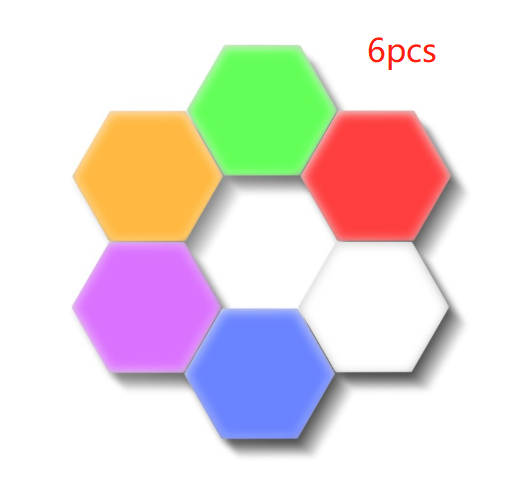 ブリティッシュ クリエイティブ ハニカム モジュラー アセンブリ ヘリオス タッチ ウォール ランプ