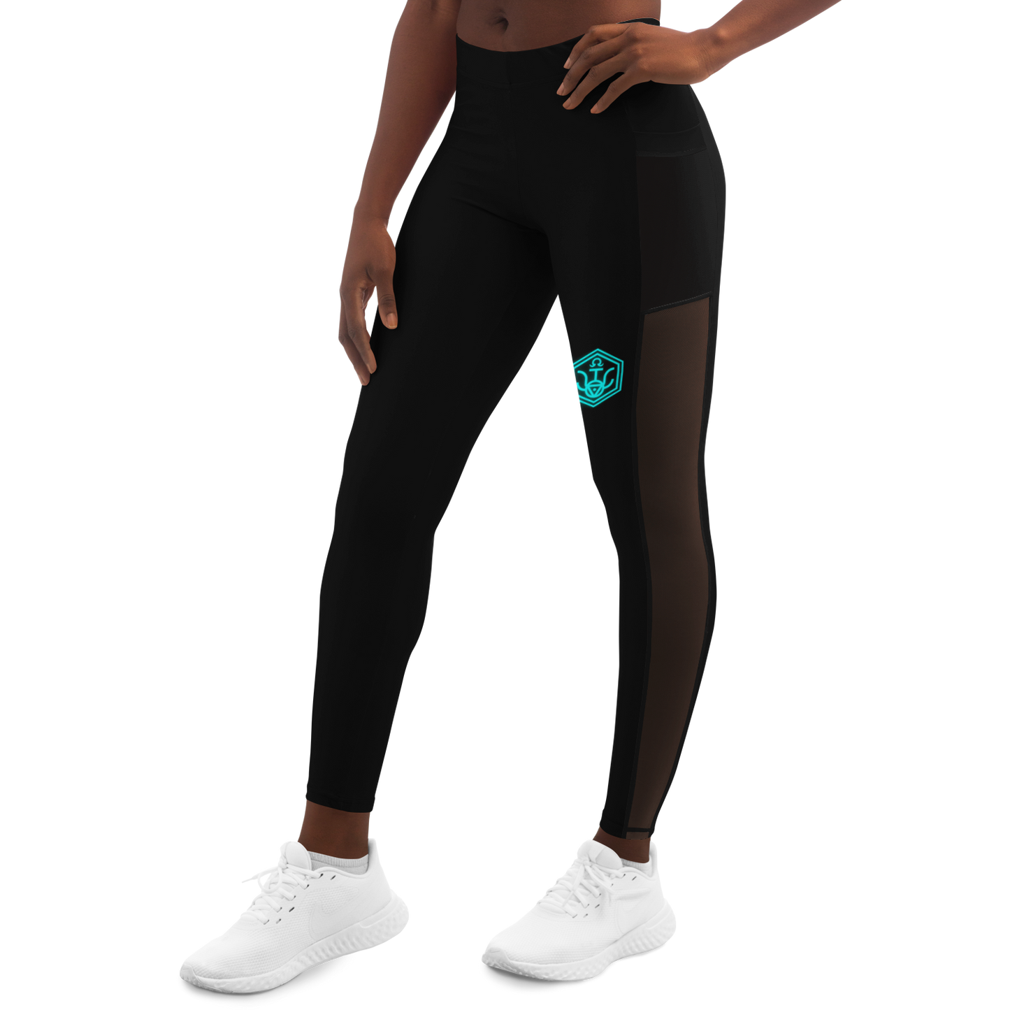 WRWC Everyday Glow Aura ~ 2022 Mesh Pocket Leggings - Who R We Collective