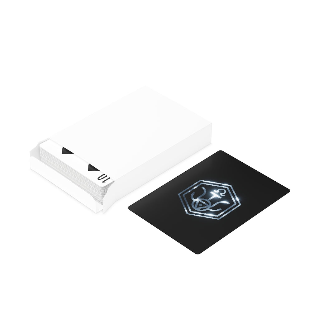 WRWC Signature Black ~ Classic Playing Cards - Who R We Collective