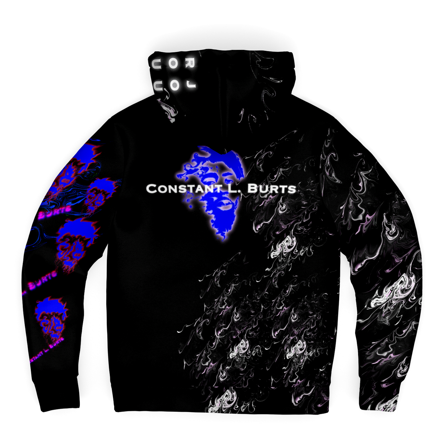 Constant L. Burts - Microfleece Zip-Hoodie - Who R We Collective