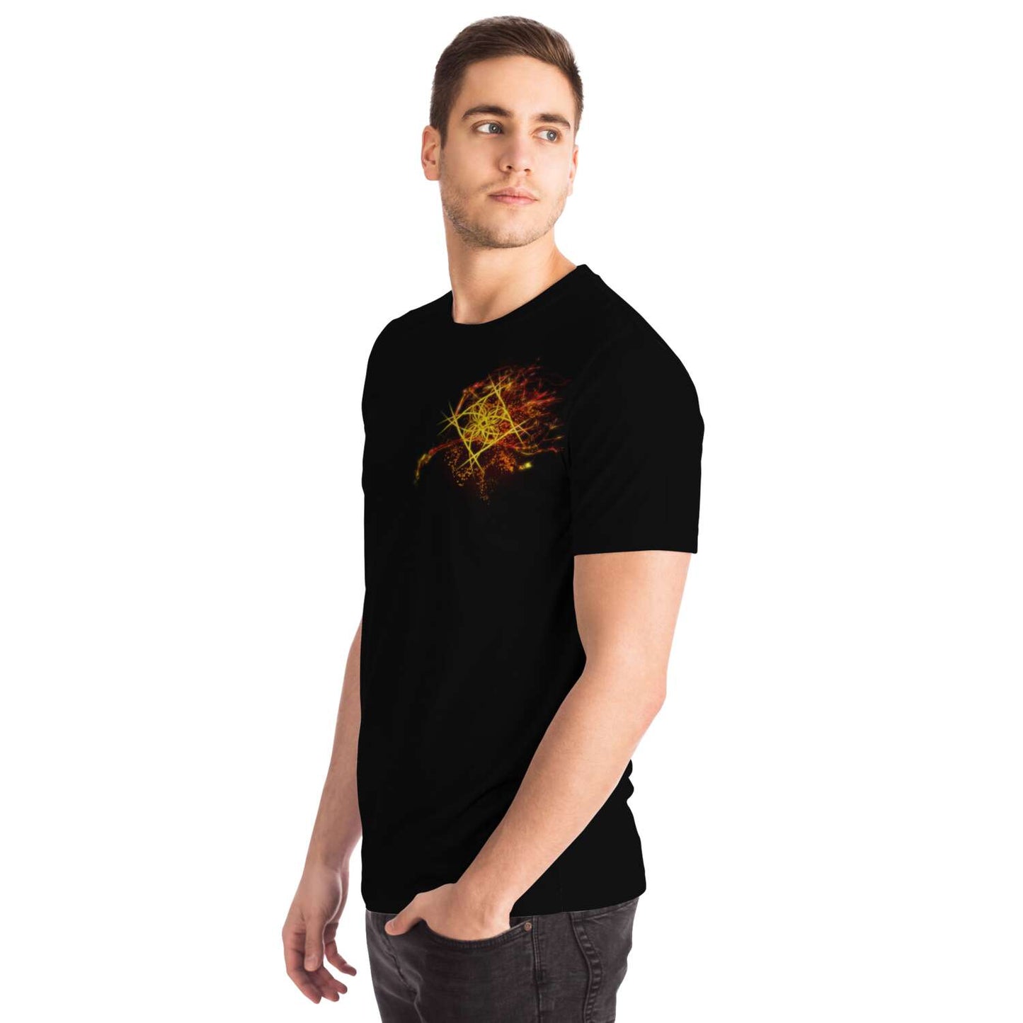 Taiga-Zoku (Prototype Line) "Amber Icon Rising" Shirt - Who R We Collective