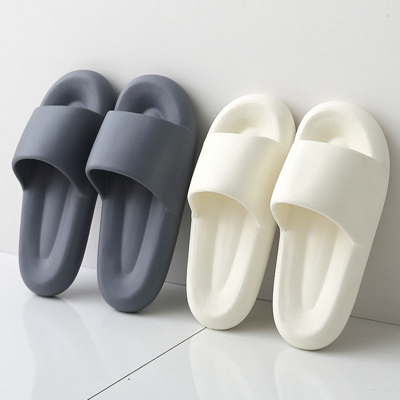 Zapatillas antideslizantes para mujer, zapatillas Eva de verano para baño interior, zapatillas antideslizantes para hombres y mujeres