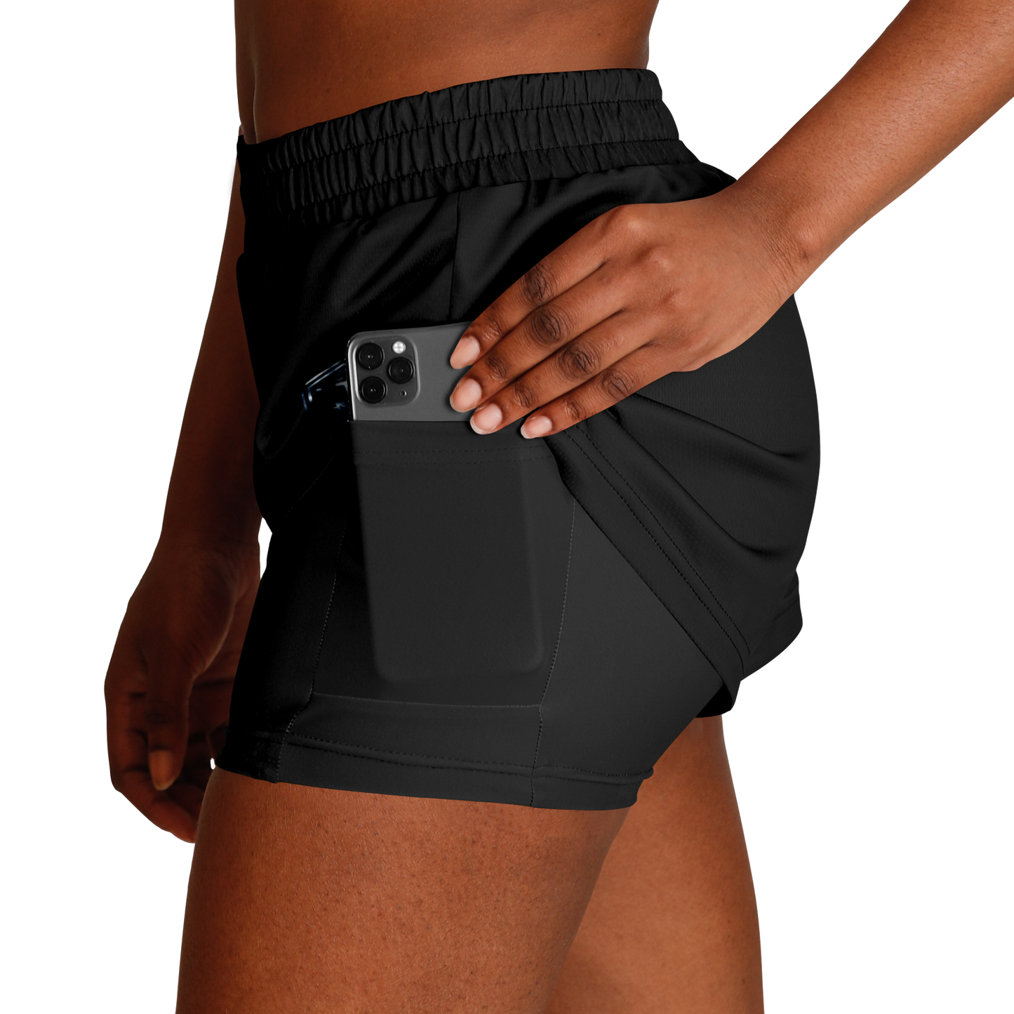 WRWC Signature Black ~ 2022 Dual-Layer Shorts - Who R We Collective